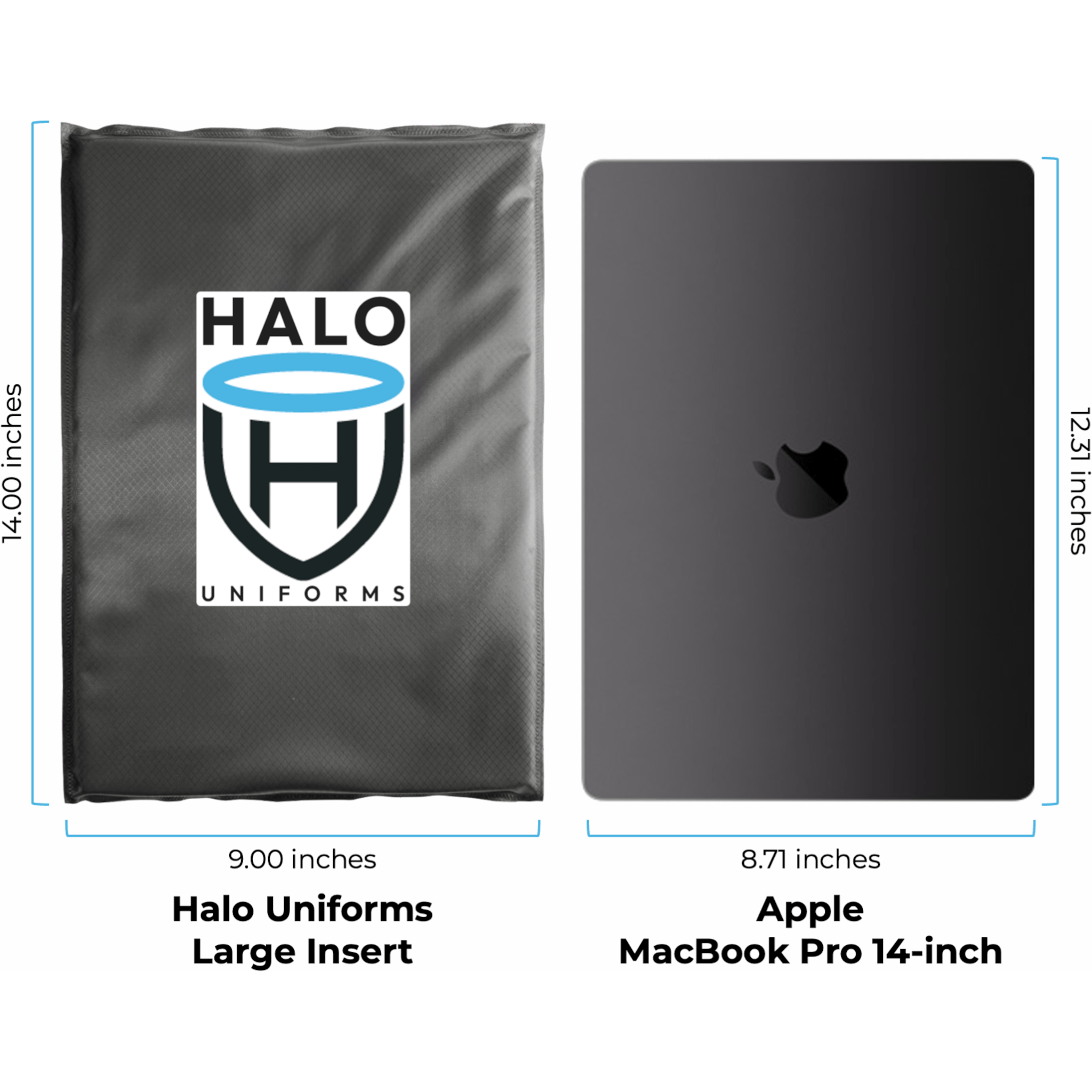 Large Bulletproof Backpack Armor (13.0